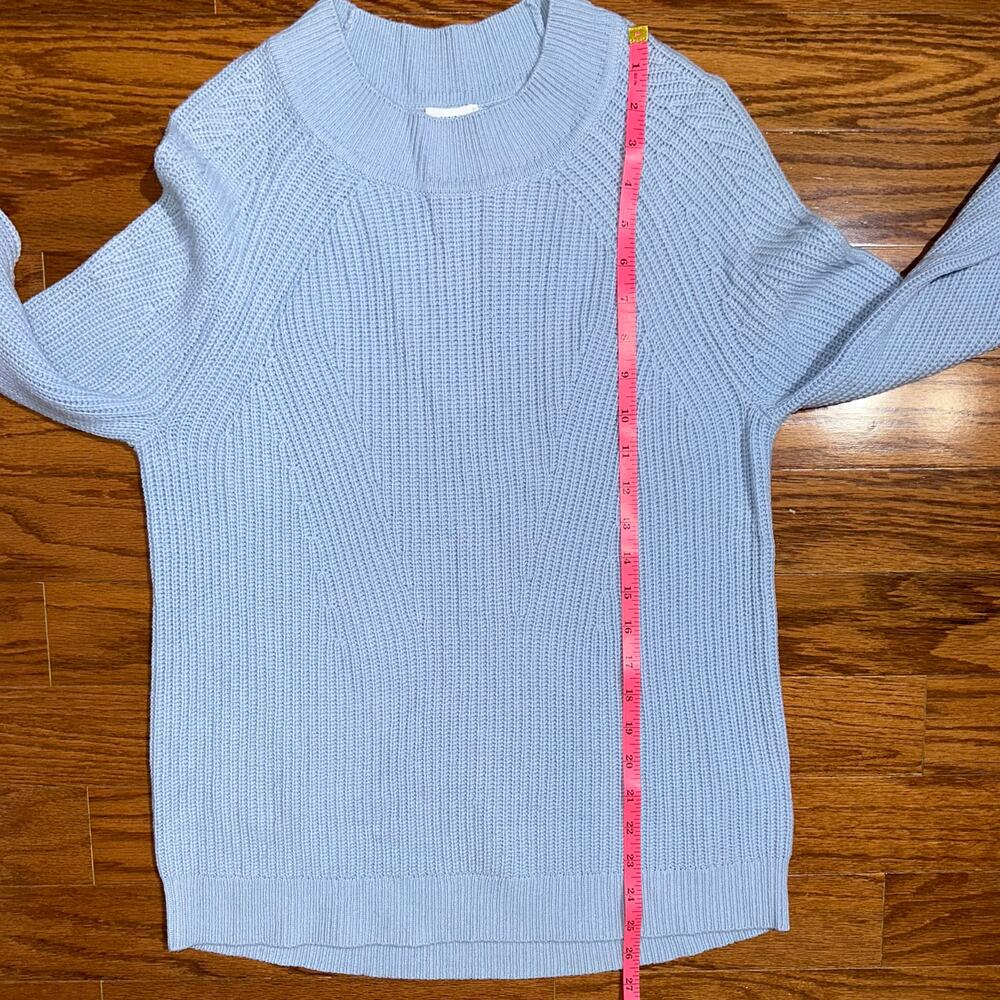 Vince Directional Ribbed Wool Cashmere Blend Crewneck Sweater Size Small - Picture 12 of 15